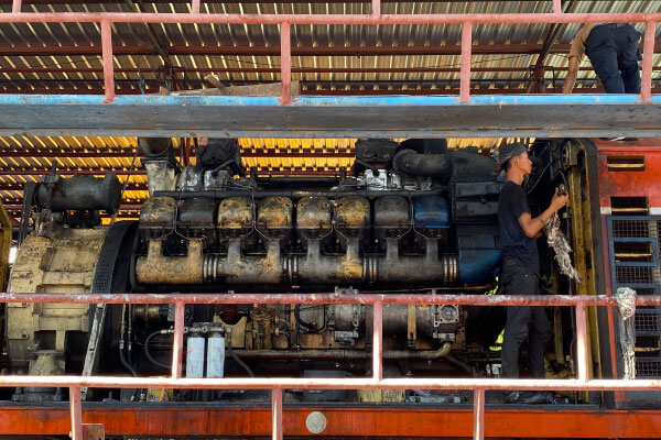 จัดหา ติดตั้ง อะไหล่ชิ้นส่วนที่ใช้งานในรถไฟ