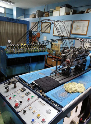 เครื่องเทสปั้มเชื้อเพลิง pielstick