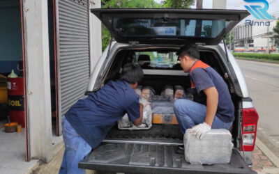 วันที่ 21/9/2020 รินโนฯ ดำเนินการส่งมอบฝาสูบงาน Cylinder Head